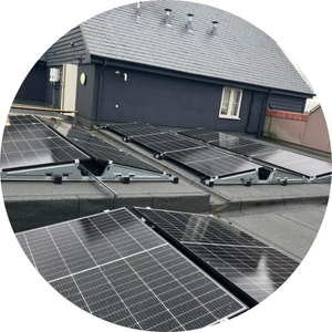 Image of solar panels on a Miller & Carter Business